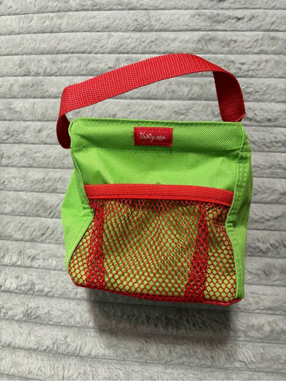 Thirty-One Littles Carry-All Caddy in Cool Cutie Snowman Design Bag Organizer